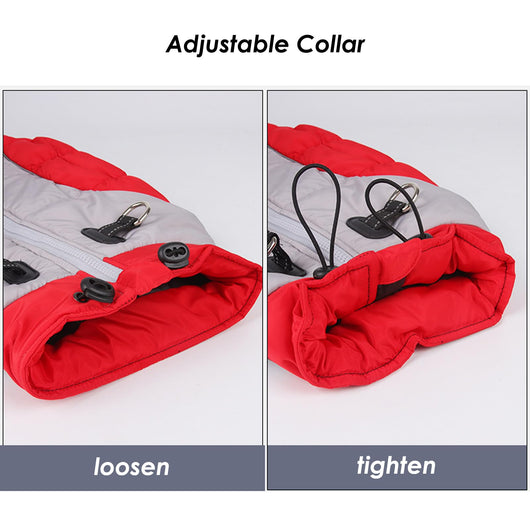 Abrigo Térmico Reversible para Perros - Chaqueta Acolchada Impermeable y Cortavientos - Image 17