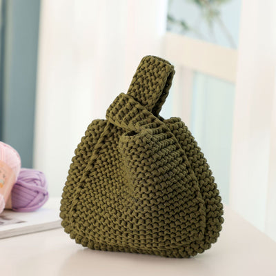 Bolsa Tejida Artesanal DIY - Material para Tejer Bolsos de Tela - Image 4