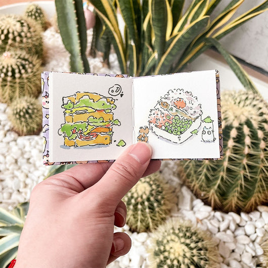 Cuaderno de Viaje Portátil para Acuarela con Diseño de Pájaro Feile - Image 5
