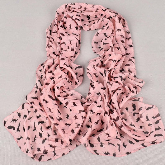Pañuelo de Seda Estampado con Motivos Animales para Mujer - Image 7