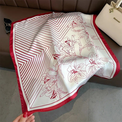 Conjunto Protector Multiuso: Pañuelo, Bolsa de Brazo y Banda para Cabello Coordinada - Image 4