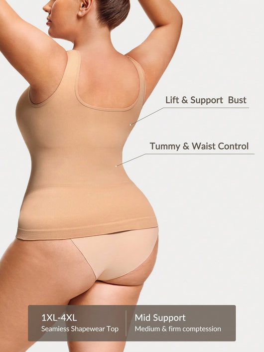 Camiseta Moldeadora con Soporte de Busto y Control Abdominal - Image 5