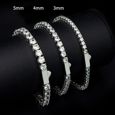Pulsera Hip Hop con Rhinestones Brillantes - Joyería de Moda Urbana - Image 8