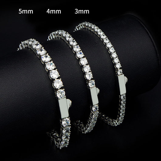 Pulsera Hip Hop con Rhinestones Brillantes - Joyería de Moda Urbana - Image 8