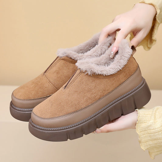 Botas de Nieve para Mujer con Suela Blanda y Aislamiento Térmico Reforzado