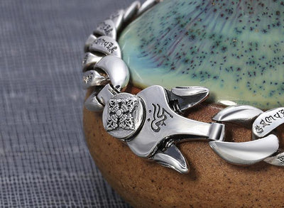 Pulsera Pixiu Vajra Giratoria Retro para Hombre - Image 19