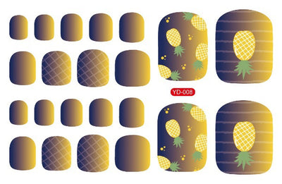 Pegatinas de Manicura para Pies Diseño Verano - Image 7