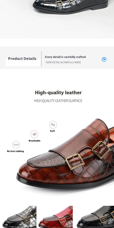 Zapatos de Cuero Británicos para Hombre - Image 24