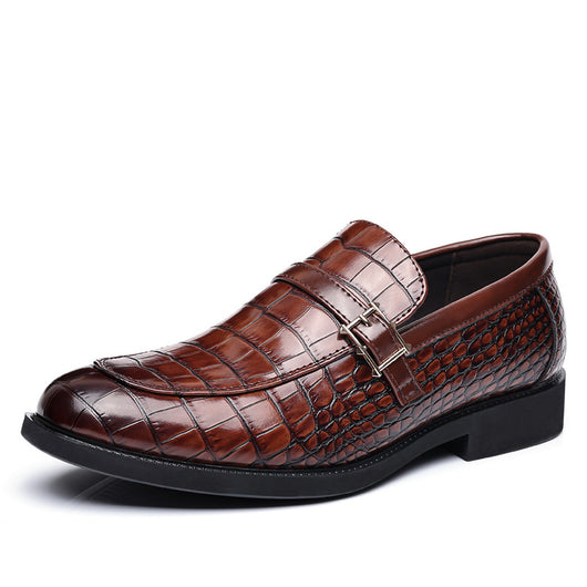 Zapatos de Cuero para Hombre con Patrón Cocodrilo - Estilo Ejecutivo - Image 5