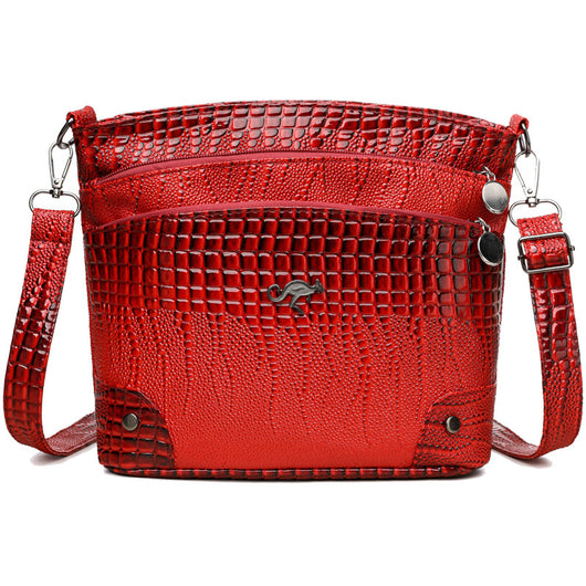 Bolso Vintage Multicompartimento para Madre - Bandolera Casual - Image 9