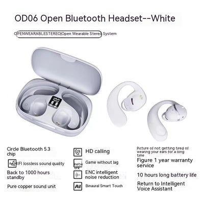 Auriculares Inalámbricos de Conducción Ósea con Batería Ultra Duradera - Image 4