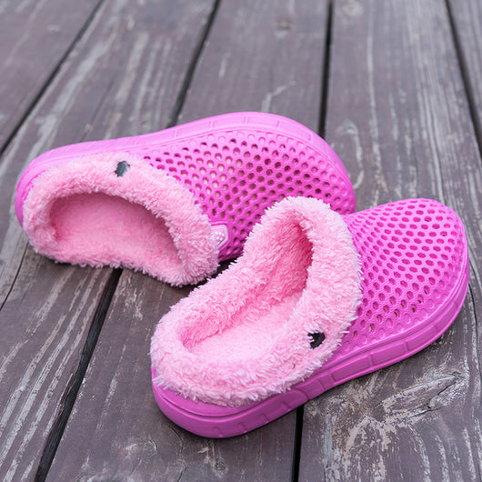 Pantuflas de Algodón para Pareja - Cómodas Zapatillas de Casa con Talón - Image 5