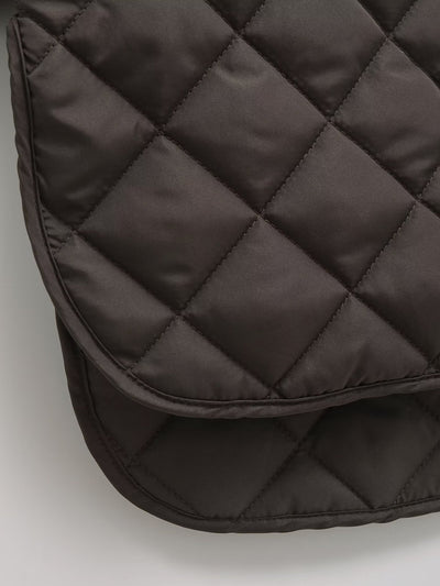 Abrigo Acolchado para Mujer con Solapa y Diseño Rombo - Cálido y Versátil - Image 22