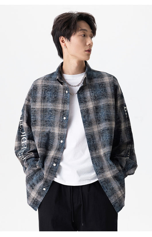 Camisa Casual a Cuadros para Hombre - Estilo Versátil - Image 19