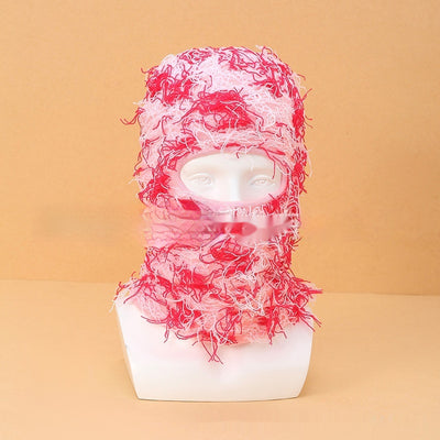 Gorro Hip Hop Colorido Unisex con Máscara - Abrigo Urbano Personalidad - Image 9