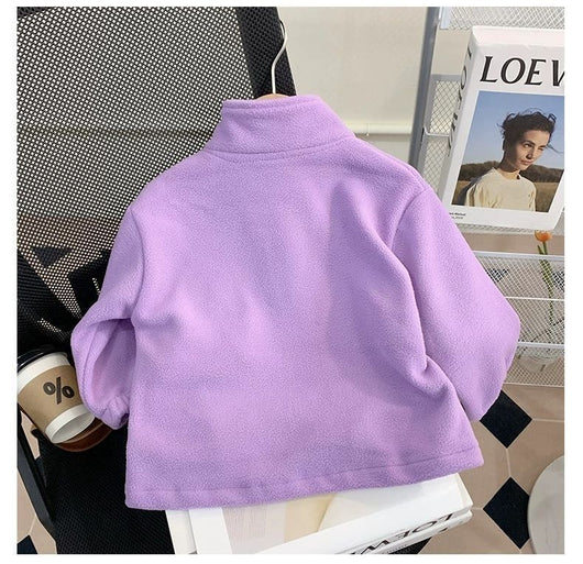 Chaqueta Infantil de Algodón con Cierre Clip - Otoño e Invierno - Image 12