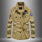 Camisa Militar de Trabajo en Algodón Premium