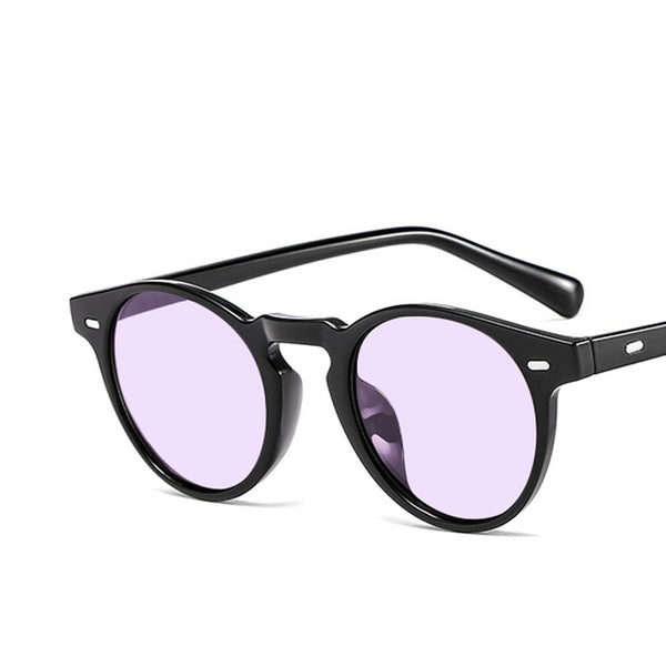Gafas de Sol Marco Redondo Efecto Arroz para Hombre