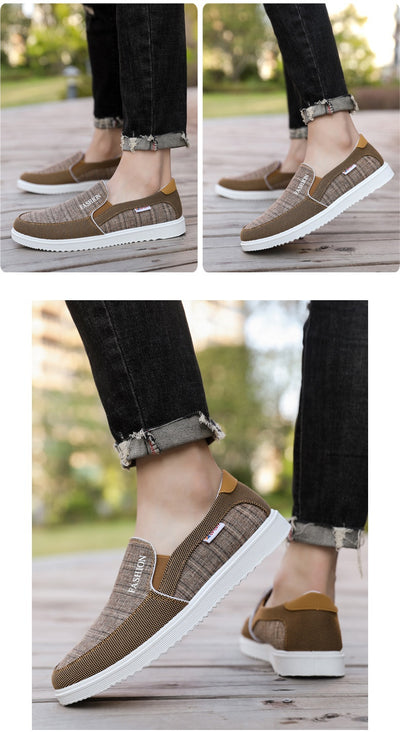 Zapatos Casuales de Lona Transpirables para Hombre - Image 28