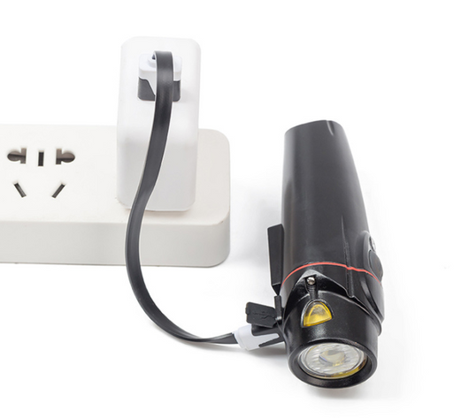 Luz Frontal y Trasera USB Recargable para Bicicleta - Image 5