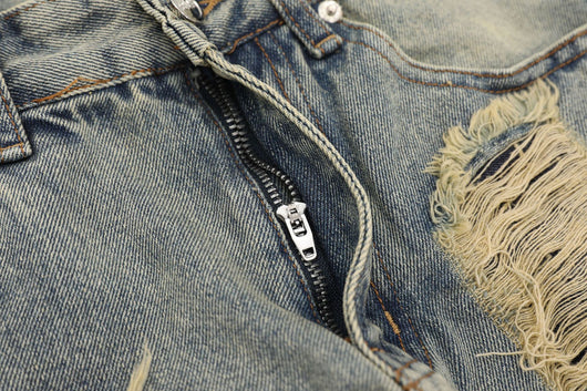 Pantalón de Trabajo Denim Recto con Bolsillos - Image 15