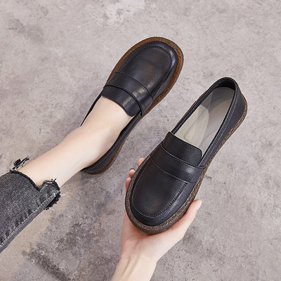 Zapatos Blancos de Cuero Británico con Suela Flexible - Estilo Versátil - Image 17