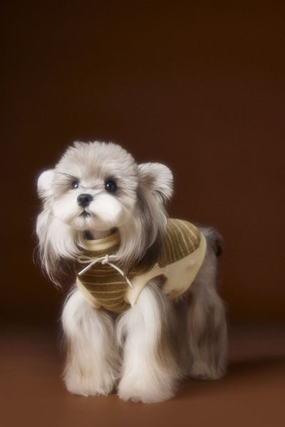 Suéter Tejido sin Mangas para Perros Pequeños Bichón Maltés York - Image 15