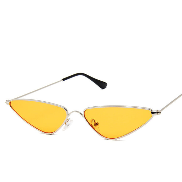 Gafas de Sol Triangulares Metálicas Estilo Océano