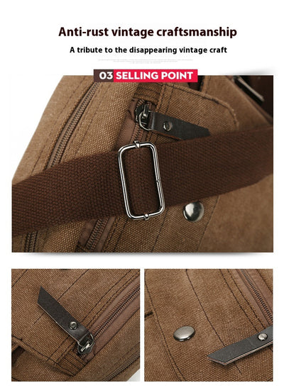 Bolsa Crossbody de Lona Estilo Coreano - Compacta y Versátil - Image 21