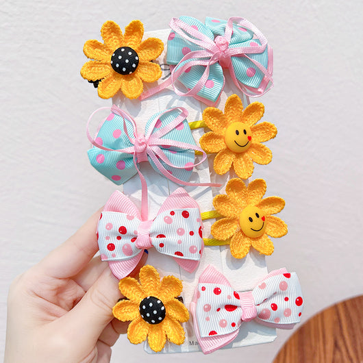 Clip de Cabello con Moño Floral para Niñas - Diseño Princesa Hada - Image 33