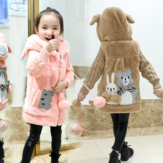 Abrigo Infantil Cálido con Capucha y Diseño Adorable - Image 14