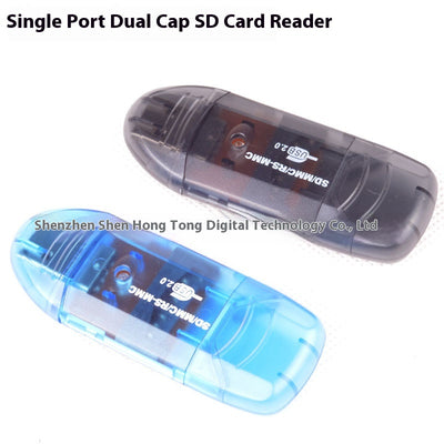 Lector de Tarjetas USB Transparente con LED Creativo - Image 23