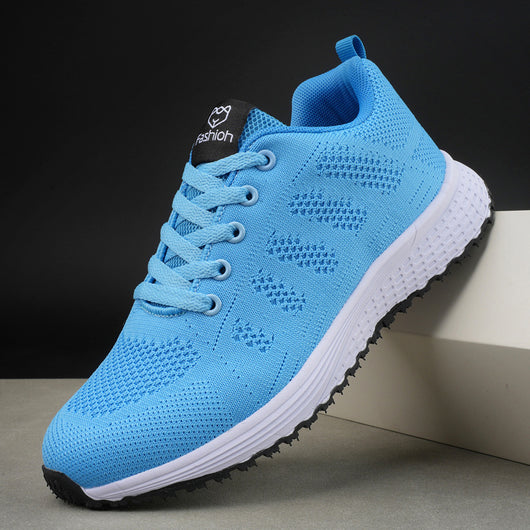Tenis Deportivos Talla Grande Primavera-Otoño con Malla Transpirable para Mujer - Image 16