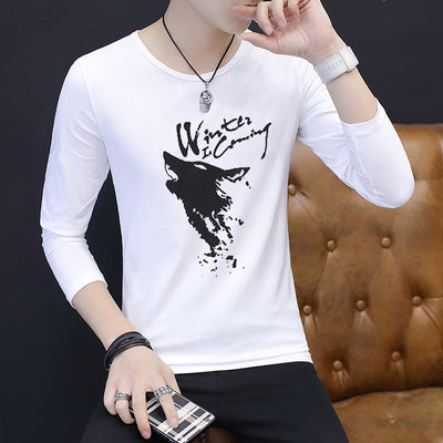 Camisa de Manga Larga Otoño Estilo Coreano para Hombre - Image 9