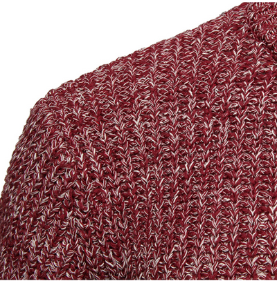 Suéter Cuello Redondo para Hombre - Pullover Casual de Manga Larga - Image 16