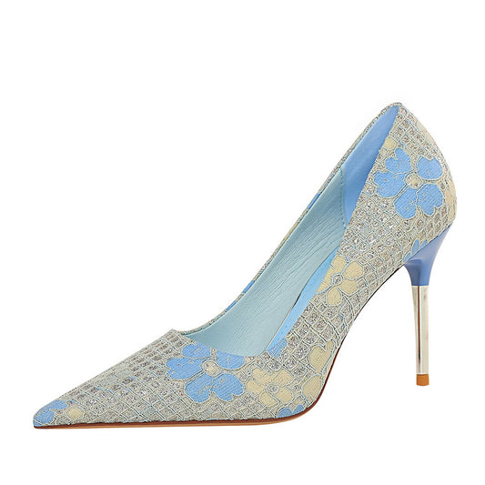 Tacones Stiletto Versátiles para Mujer - Zapatos de Verano Tendencia