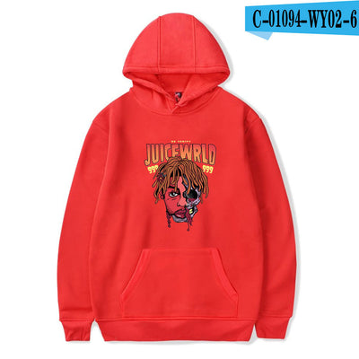 Sudadera con Capucha Estampada Suelta Unisex - Image 7
