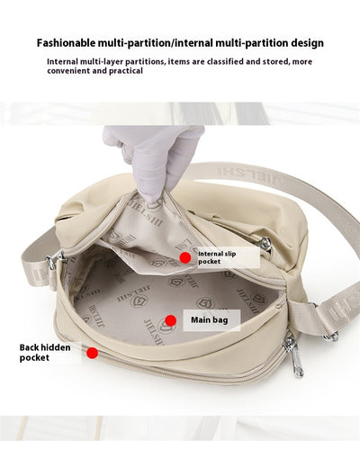 Bolsa Mensajero Oxford con Pliegues para Teléfono y Documentos - Image 42