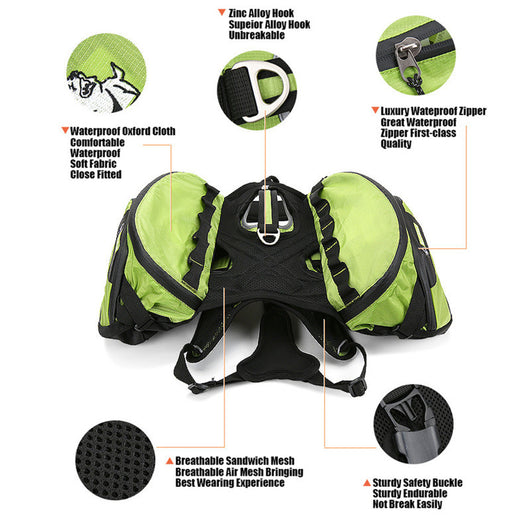 Mochila de Entrenamiento para Perros - Arnés de Carga Deportivo - Image 4