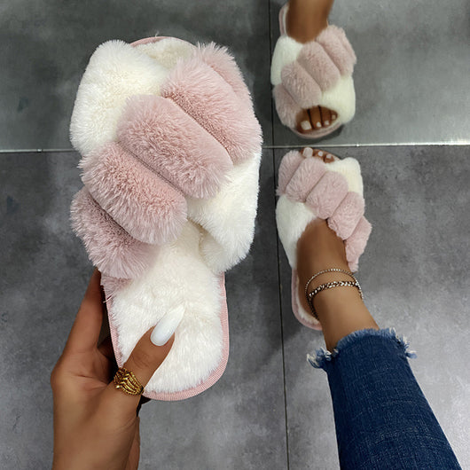 Pantuflas Peludas Cómodas para Otoño e Invierno - Image 26