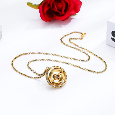 Collar Colgante "Te Amo" en 100 Idiomas para Mujer - Image 8