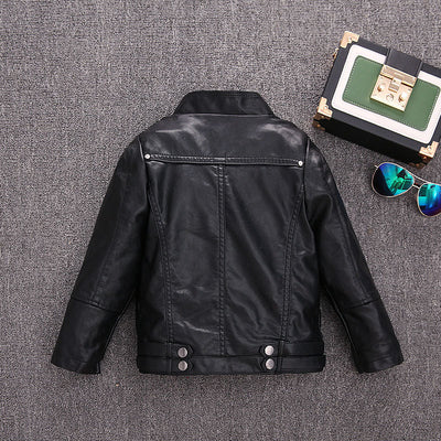 Chaqueta de Cuero Aviador Infantil - Image 8