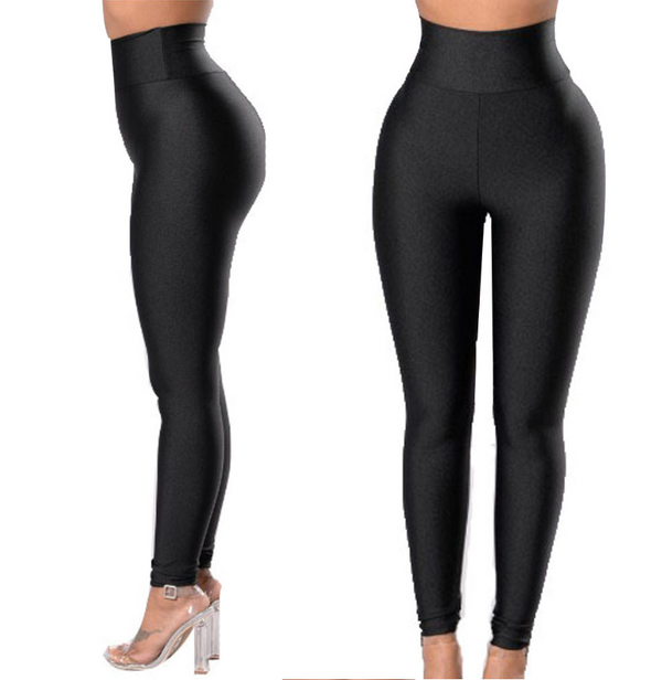 Pantalones de Cintura Alta con Elástico Reforzado