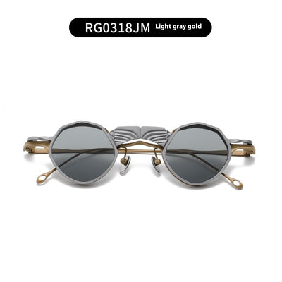 Gafas de Sol Redondas Retro Doble Capa - Diseño Único y Divertido - Image 7