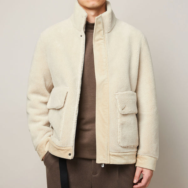 Chaqueta de Invierno para Hombre con Cuello de Pie - Abrigo Cálido Grueso Estilo Casual