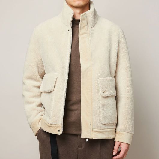 Chaqueta de Invierno para Hombre con Cuello de Pie - Abrigo Cálido Grueso Estilo Casual