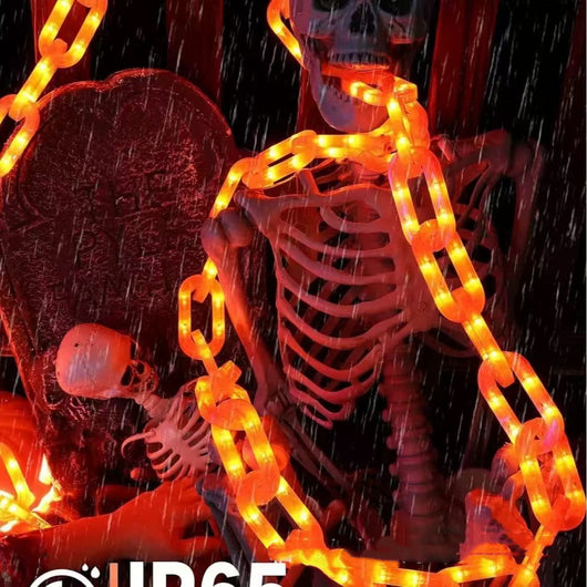 Cadena de Luces LED Impermeable con Batería para Decoración Halloween - Image 6