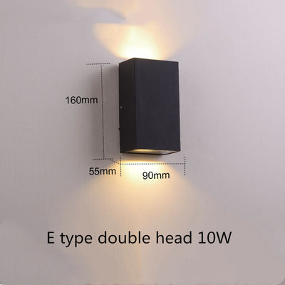 Lámpara LED de Pared Impermeable para Balcón y Pasillo Exterior - Image 33