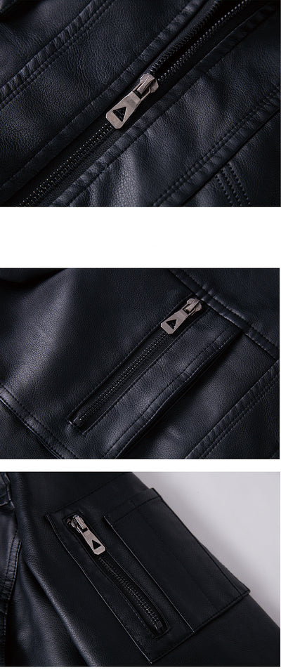 Chaqueta de Cuero Curtido para Hombre - Image 4