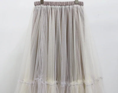 Falda Tutú Voluminosa de Tul - Diseño Elegante en Colores Sólidos - Image 23
